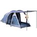 Skandika Helgver Sleeper Tunneltent, festivaltent voor 3-4 personen, grote voorruimte, Sleeper Technology, waterdicht, 3000 mm waterkolom, zwarte slaapcabine, tent festival, camping