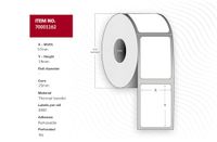 Capture - Label, 57x19x25, 10pcs/Box TT Removeable, em Zeb (3800), nlze5719r