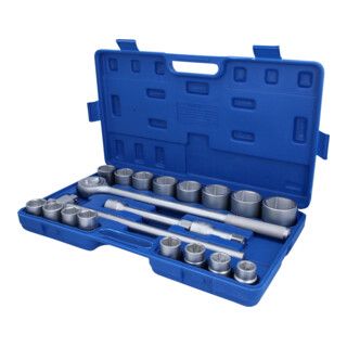 Brilliant Tools 3/4" dopsleutelset, 20-dlg