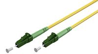 Goobay LC/APC Simplex FTTH kabel | OS2 | geel | LSZH | 0,50 meter