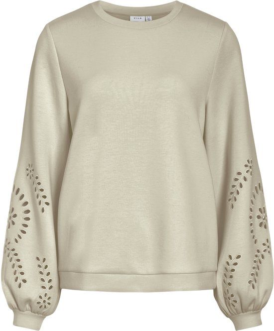 Visandy VILA - VISANDY L/S DETAIL SWEAT TOP - NOOS Dames Trui - Birch - L