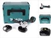 Makita DGA 517 G1J meuleuse d'angle sans balai 18 V 125 mm + 1x batterie rechargeable 6,0 Ah + Makpac - sans chargeur