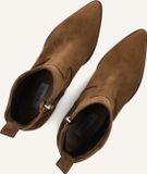 Notre-V 3221 Enkellaarsjes Dames Cognac