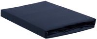 Ambiante Jersey - Hoeslaken - 140x200/210 - Donker Blauw