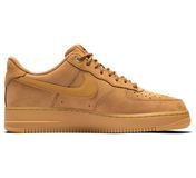 Nike Air Force 1 '07 WB Sneakers Heren Flax/Wheat-Gum Lt Brown-Black-Team Gold
