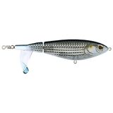 Berkley Choppo Topwater Fishing Lure, Mullet, 1 oz, 120mm Topwater, Enhanced Propeller Surface Area for Maximum Disturbance, Equipped with Sharp Fusion19 Hook