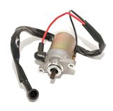 MXT Startmotor E-starter compatibel met ATU Explorer Race GT 50 | Tandwiel Ø 9,0 mm, 2-polige stekker compatibel met Chinese scooters, Keeway RY6 50 vanaf bj. 2009