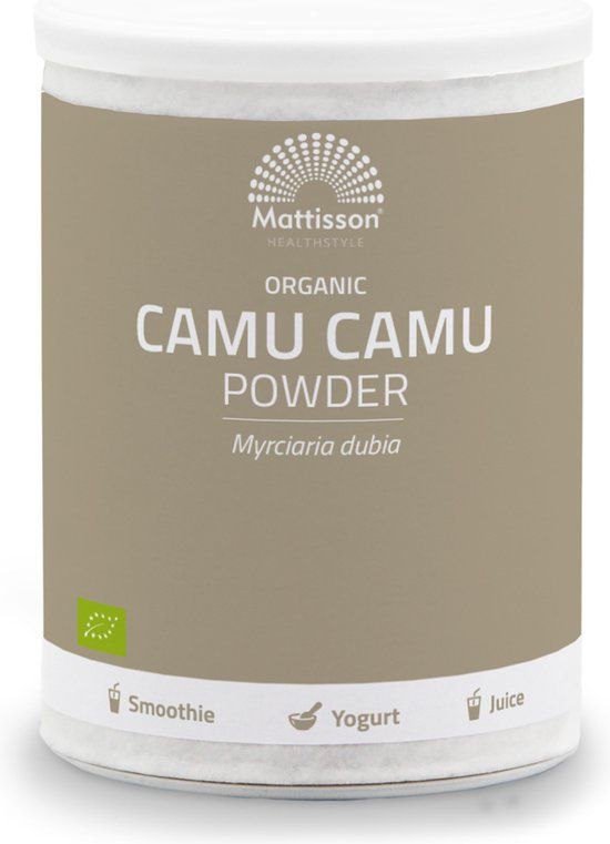Mattisson Biologische Camu Camu Poeder - 120g - Vitamine C & Beta Caroteen Supplement