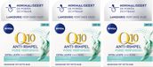 NIVEA Q10 Dagcrème Anti-Rimpel Extra Licht SPF 15 - 3 x 50 ml - Voordeelverpakking