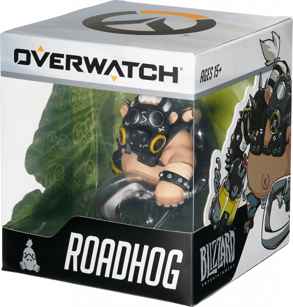 Blizzard overwatch - cute but deadly roadhog figure Merchandise