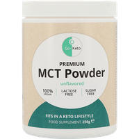 Go-Keto MCT Poeder Keto Kokos Premium C8/C10 - 250g
