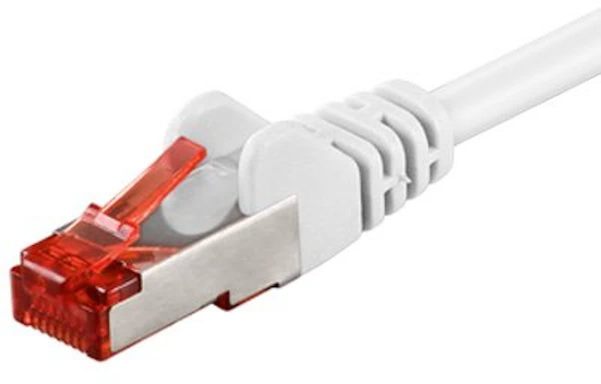 Wentronic 93503 - Cat 6 UTP-kabel - RJ45 - 10 m - Wit