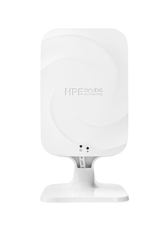 HPE Aruba Networking AP-605H (RW) 2-Radio 3-Band 2x2 Wi-Fi 6E 1+4 ETH PSE USB Hospitality AP 3600 Mbit/s Wit Power over Ethernet (PoE)