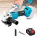 StarTech Bosch Haakse slijpmachine - Accu-aangedreven haakse slijpmachine - Borstelloze motor - 1000 W - 13.000 omwentelingen per minuut - 125 mm - 21 V - 1 accu