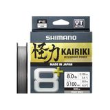 Shimano Kairiki 8+ Gevlochten Vislijn 300 M Transparant 0.200 mm