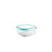 Ibili - Boîte carrée en verre Airvent 320 ml