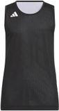 Adidas 3g Speed Reversible Basketball Aeroready Junior Mouwloos T-shirt Zwart 11-12 Years Kinderen