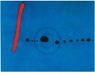Your Decoration B.V. Impression d'art Joan Miro - Blue II, 4-3-61 80x60cm