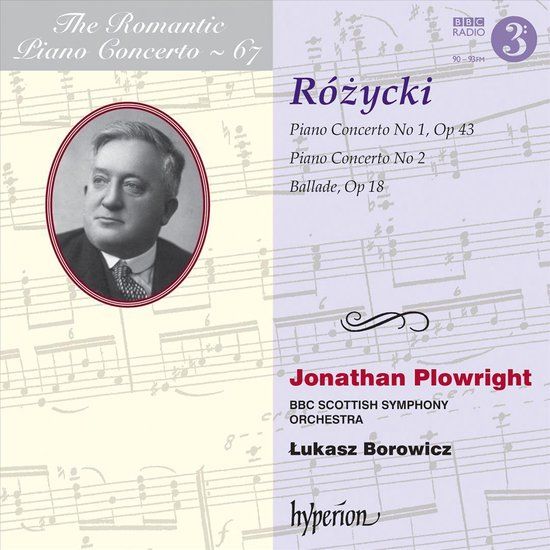 Hyperion Jonathan Plowright - Rozyckipiano Concertos - CD