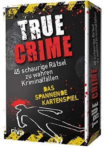riva Verlag True Crime - 45 schaurige Rätsel zu wahren Kriminalfällen: Das spannende Kartenspiel