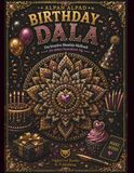 BIRTHDAY-DALA: Das humorvolle Geburtstag Mandala Ausmalbuch für Erwachsene und Teenager – Mit 50 Birthday-, Party-, Torten-, Kerzen-, Geschenk- und Ballon-Mandalas