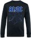 AC/DC Lightning Heren Sweatshirts - zwart - XXL