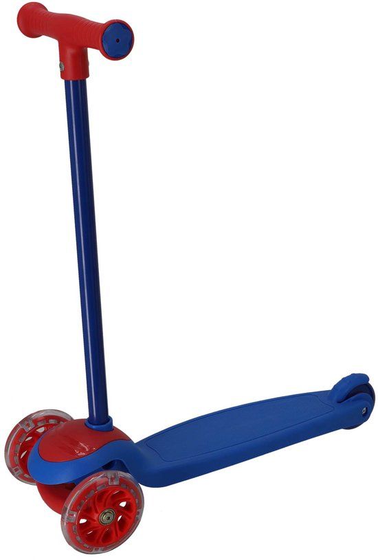 ALERT Step Scooter Driewieler Blauw/Rood