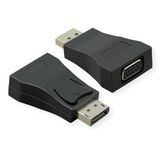 VALUE 12.99.3156 DisplayPort naar VGA Adapter, Zwart