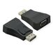 VALUE 12.99.3156 DisplayPort naar VGA Adapter, Zwart