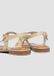 s.Oliver Sandalen Vrouwen Crème Maat 41 Platte Sandalen