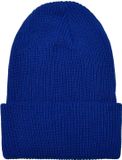 Urban Classics Recycled Yarn Ribbed Knit Beanie Muts Blauw