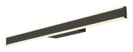 SLV ONE LINEAR 70 20W Noir/Blanc Rectangulaire Aluminium IP44 En saillie 20W 2700-3000K Dimmable
