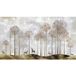 Papier peint panoramique forêt animaux