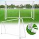 TRUEFLASH SAS But de football - 180x120x80cm - cadre PVC - Montage rapide - But d'entraînement