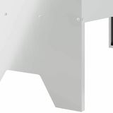 vidaXL Voederbak voor vee, verzinkt staal, 79 x 35 x 62 cm