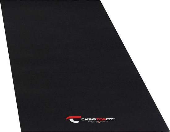 Christopeit Vloermat - 120 x 60 cm - Zwart