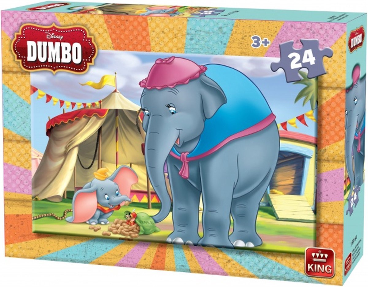 King legpuzzel Disney Dumbo 25 stukjes