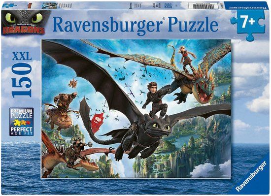 Ravensburger Dragons New Movie 150 stukjes Legpuzzel
