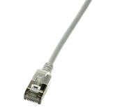 LogiLink Slim U/FTP netwerkkabel Grijs 5 m Cat6a U/FTP (STP)