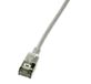 LogiLink Slim U/FTP netwerkkabel Grijs 5 m Cat6a U/FTP (STP)