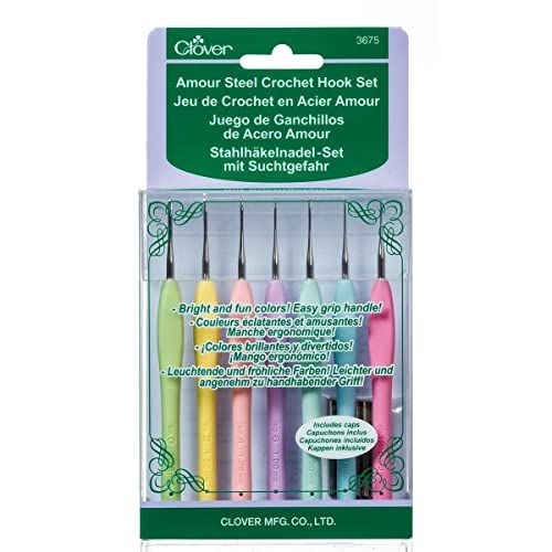 Clover Haakset, Metaal, Groen/Geel/Paars, 1
