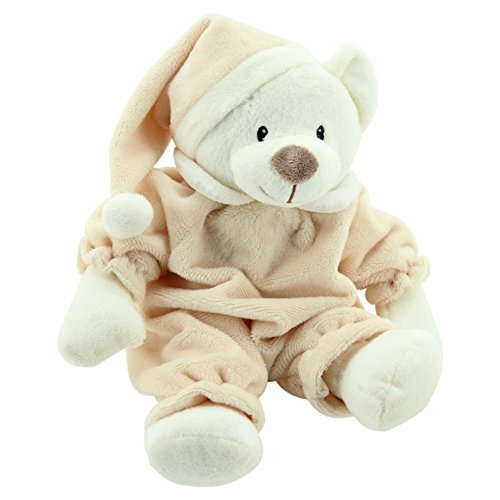 Sweety Toys Sweety-Toys 5802 Teddybeer slaapbeer knuffelbeer Sleepy 31 cm lichtbruin