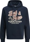Jack & Jones Logo Hoodie Heren - Maat XXL