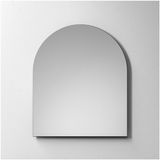 Brauer Ruby Deluxe Miroir - Arc en plein cintre - Diamètre 80 cm - avec Éclairage LED Direct - Dimmable et avec Fonction de Couleur - avec Télécommande