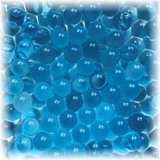 Fako Bijoux® Orbeez Waterabsorberende Balletjes 89mm Blauw 500 Stuks
