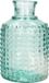 Atmosphera Bloemenvaas Luneville Apotheker Fles model transparant gerecycled 3D glas 20 x 12 cm