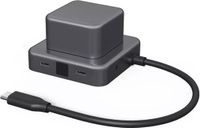 Xoopar CUBBI 7-in-1 Oplaadhub Antraciet Zwart