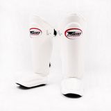 Twins Special SGL-7 Scheenbeschermers Wit – Muay Thai & Kickboksen – Maat M