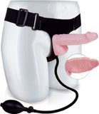 Baile Ultra Harness Strap-On Voorbinddildo Met Opblaaspomp 17,2cm