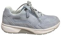 Gabor Rollingsoft 86.878 Lage sneakers Dames Suède Licht blauw Veters/Ritssluiting 37.5 EU